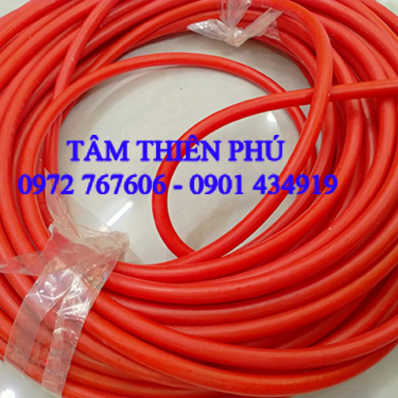 Ống silicone màu đỏ