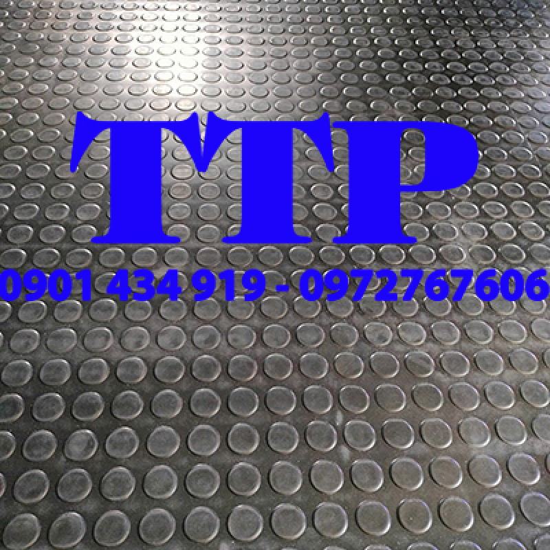Thảm cao su chống trượt vân đồng tiền 